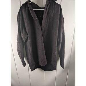 SOHO by Ben Sherman Men’s Brown Long Sleeve Button-Up Shirt Size 17.5